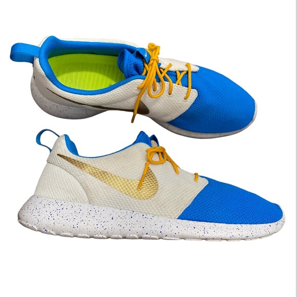 NWOT Nike  MBFS Essential Iconic White Blue Casual Men Sneakers Size 12 - Picture 2 of 13